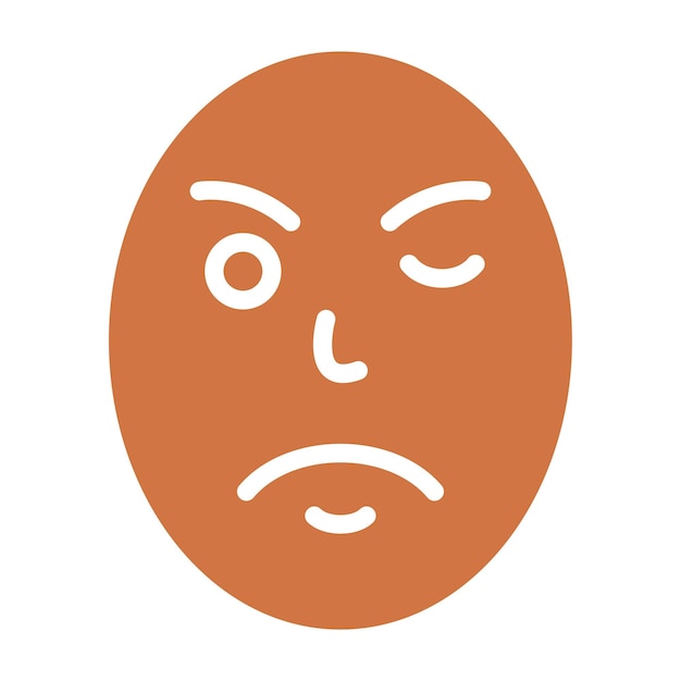 Diseño vectorial Estilo de icono sin vergüenza