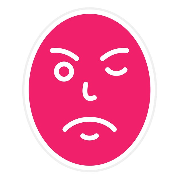 Diseño vectorial Estilo de icono sin vergüenza