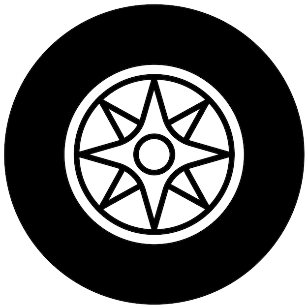 Diseño vectorial Estilo de icono de viaje astral