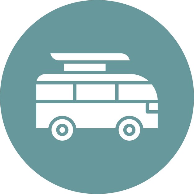 Diseño vectorial Estilo de icono de viaje