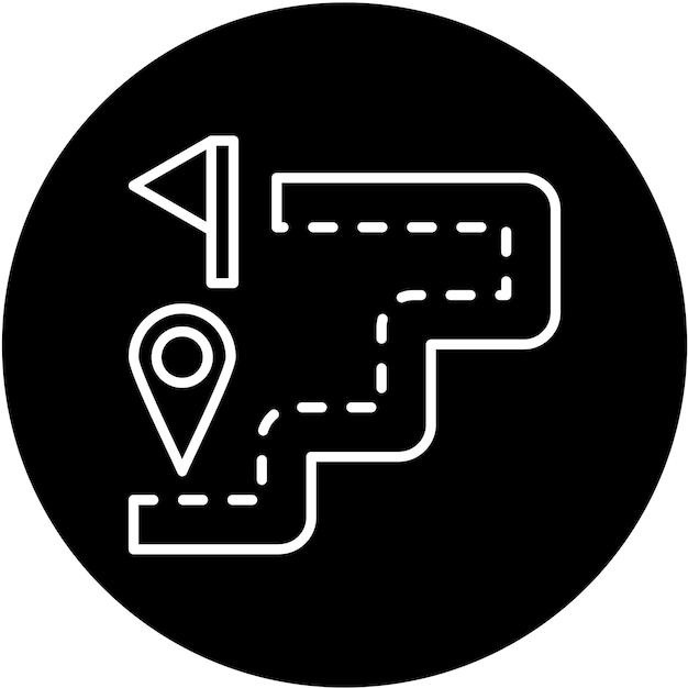 Diseño vectorial Estilo del icono de viaje