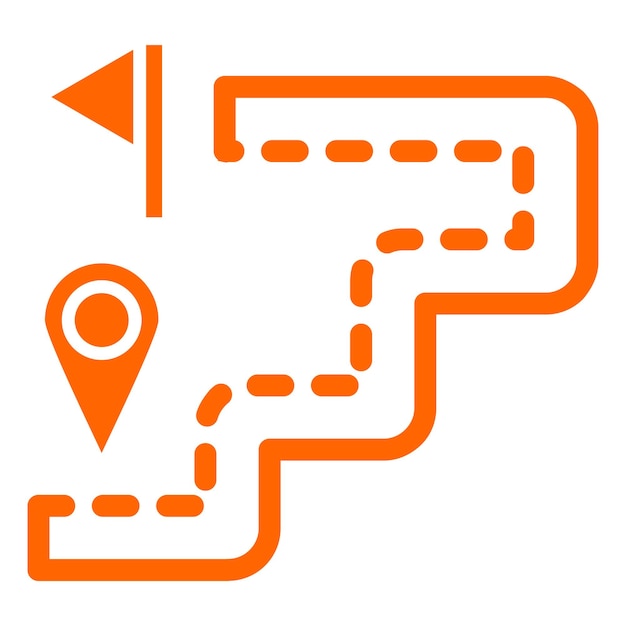 Diseño vectorial Estilo del icono de viaje