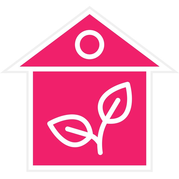 Diseño vectorial de estilo de icono de vida sostenible