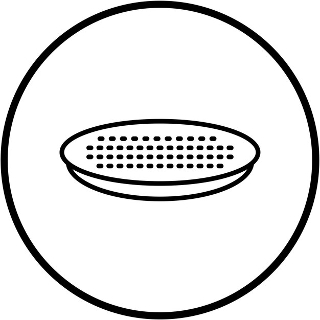 Diseño vectorial Estilo del icono de vidrio del reloj
