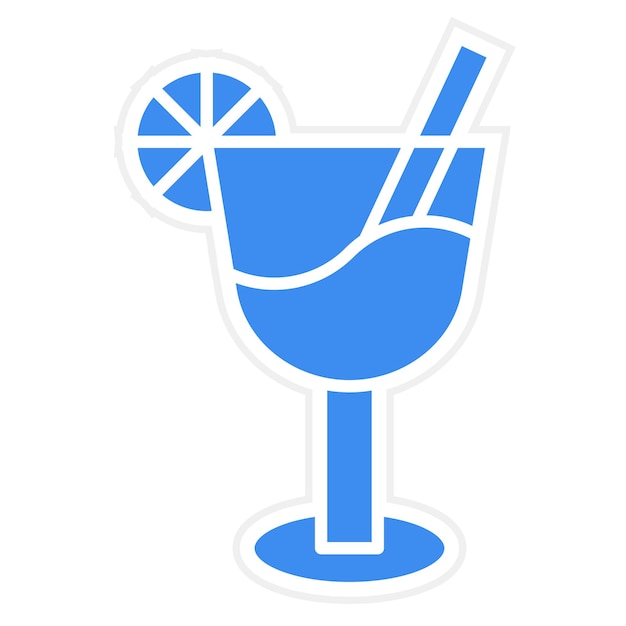 Diseño vectorial de estilo de icono de vino molido