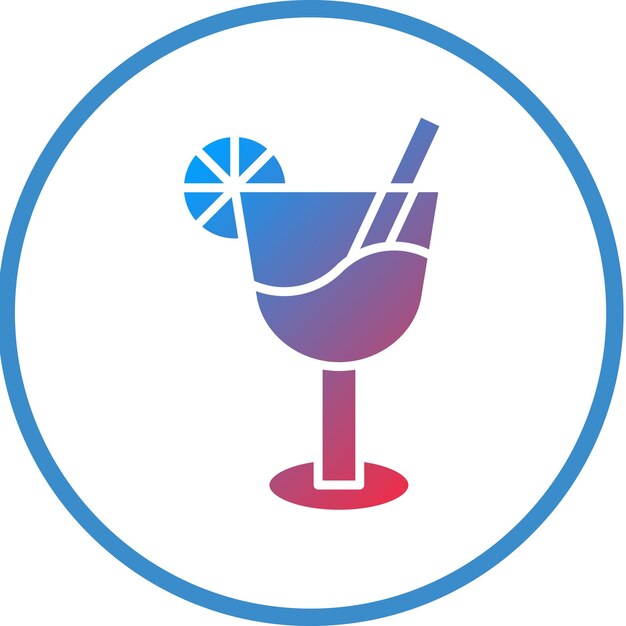 Diseño vectorial de estilo de icono de vino molido