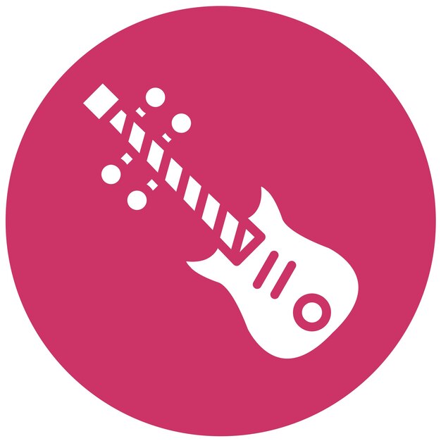 Diseño vectorial del estilo del icono del violonchelo