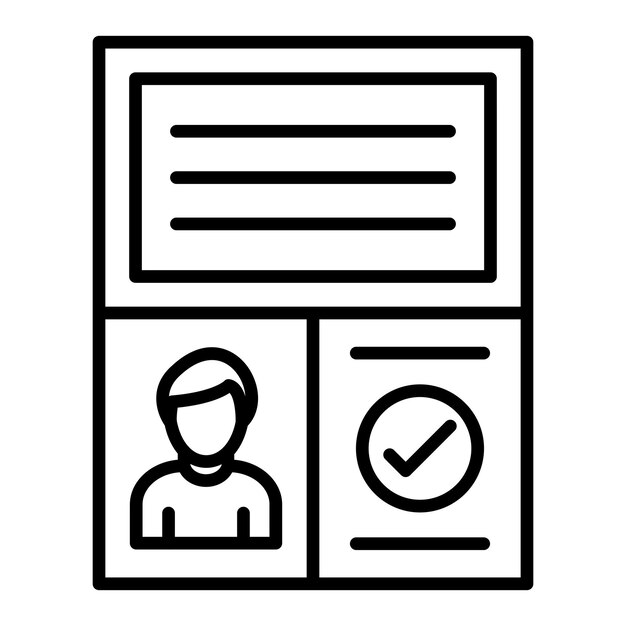 Diseño vectorial Estilo del icono de Visa