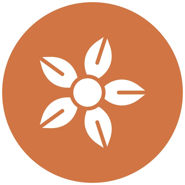 Diseño vectorial Estilo de icono de vórtice de vainilla