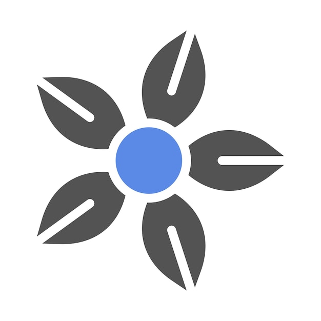 Diseño vectorial Estilo de icono de vórtice de vainilla
