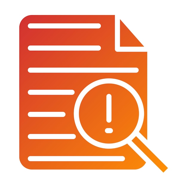 Diseño vectorial Estilo de icono vulnerable