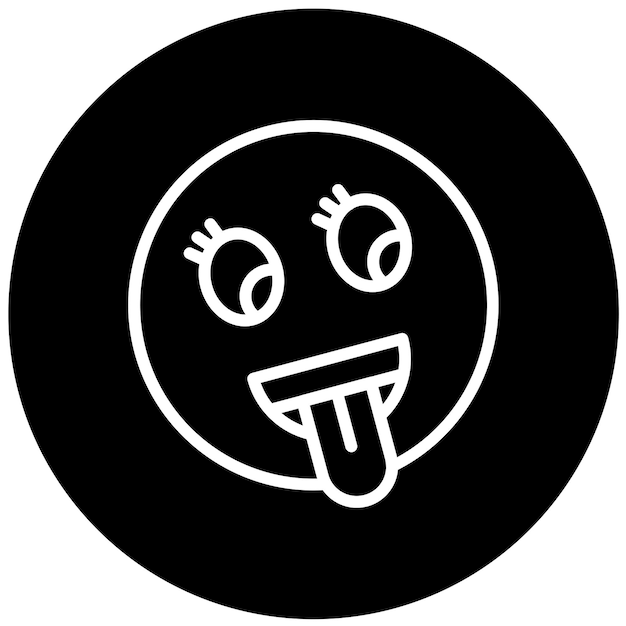 Diseño vectorial Estilo de icono Zany