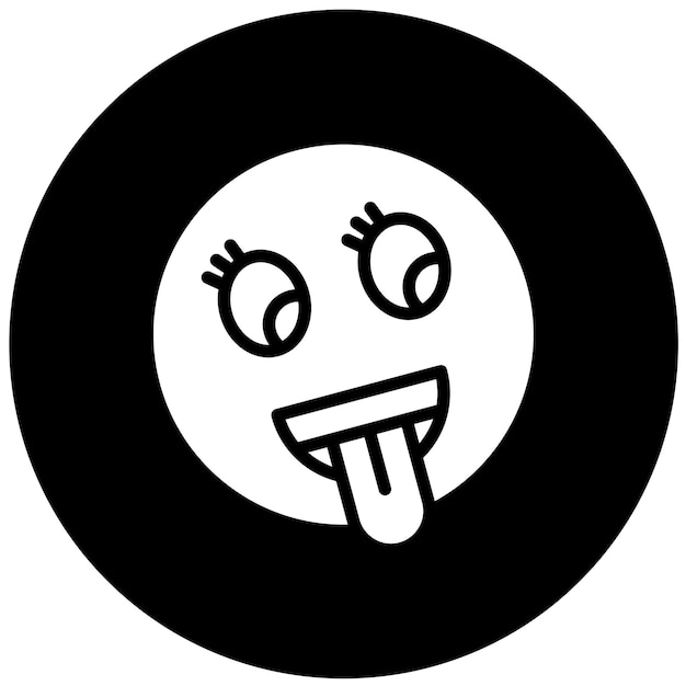Diseño vectorial Estilo de icono Zany