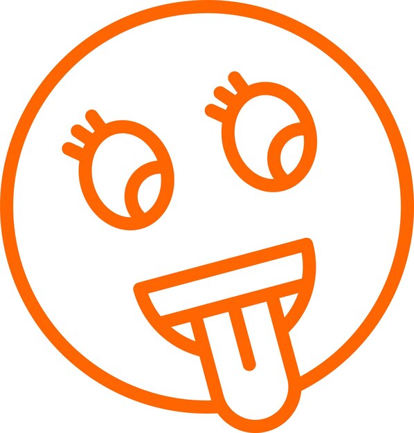 Diseño vectorial Estilo de icono Zany