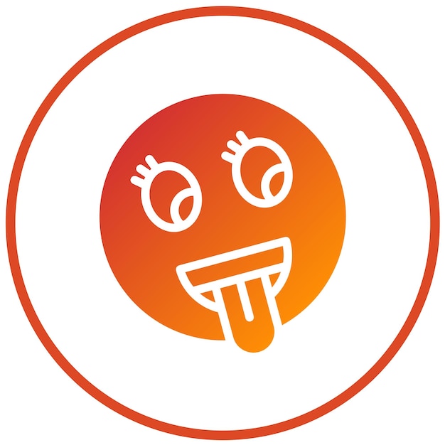 Diseño vectorial Estilo de icono Zany