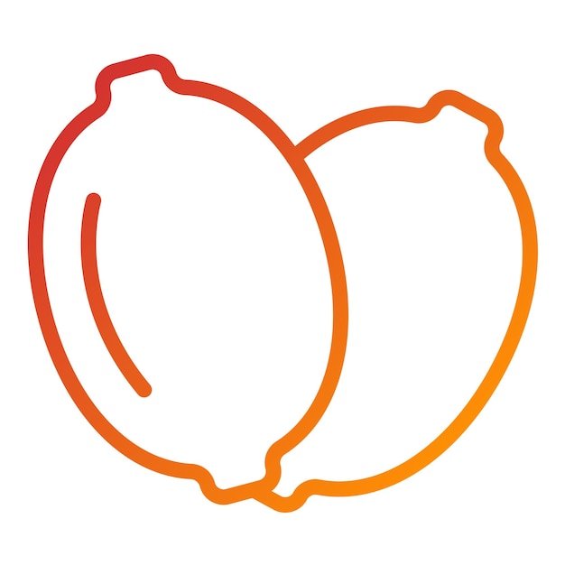 Diseño vectorial estilo de icono Zesty Zest