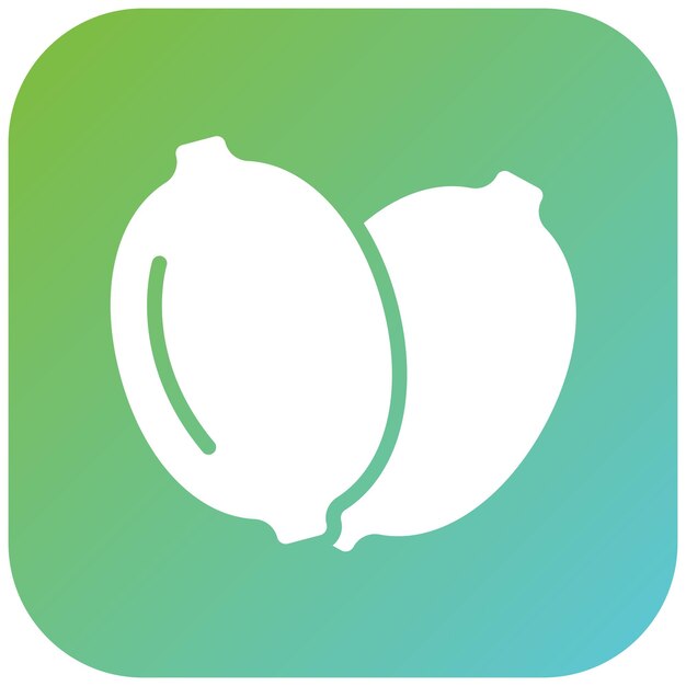 Diseño vectorial estilo de icono Zesty Zest