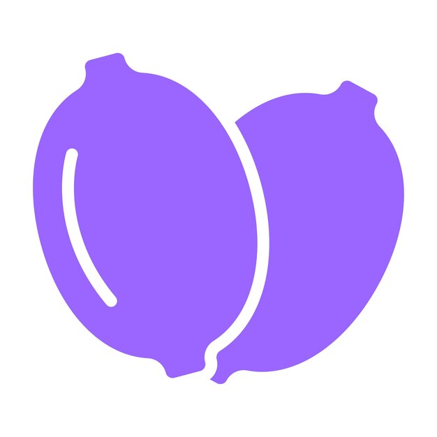 Diseño vectorial estilo de icono Zesty Zest