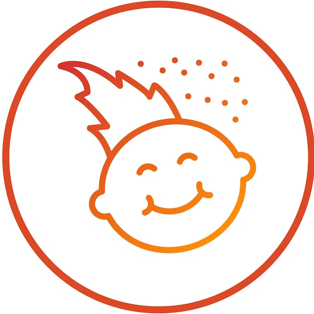 Diseño vectorial estilo de icono Zesty Zestful