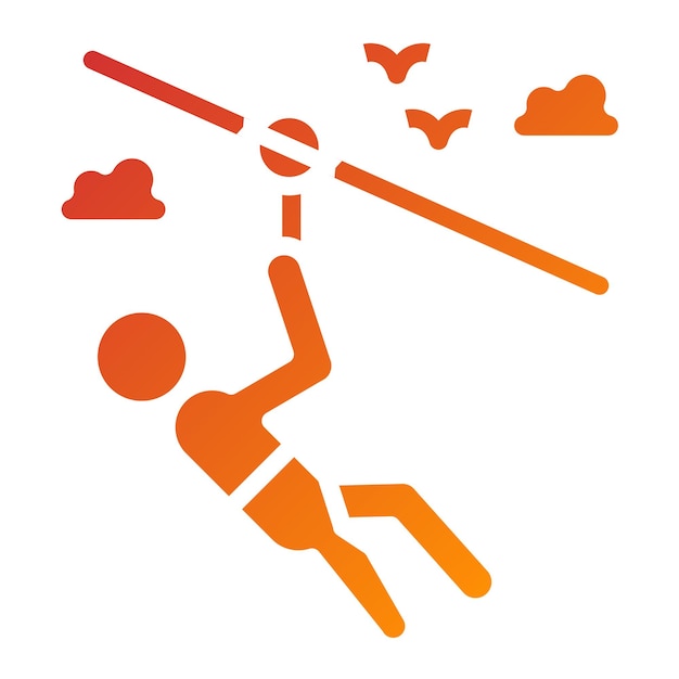 Diseño vectorial Estilo del icono Zip