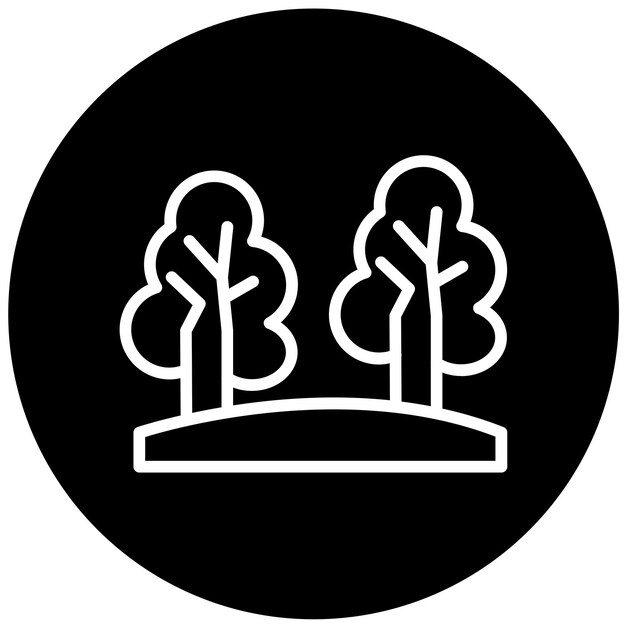 Diseño vectorial Estilo de icono de la zona fresca
