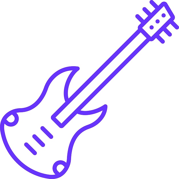 Diseño vectorial del estilo del icono de bajo