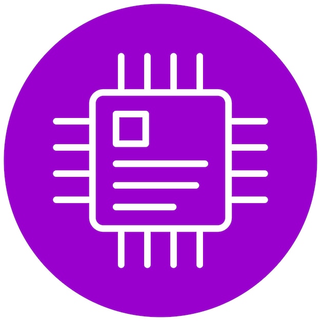 Diseño vectorial Estilo de íconos electrónicos