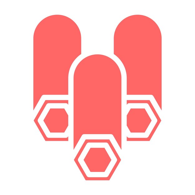 Diseño vectorial Estilo de íconos metálicos