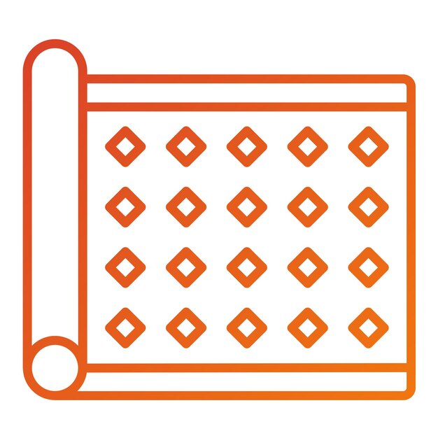 Diseño vectorial Estilo de íconos textiles