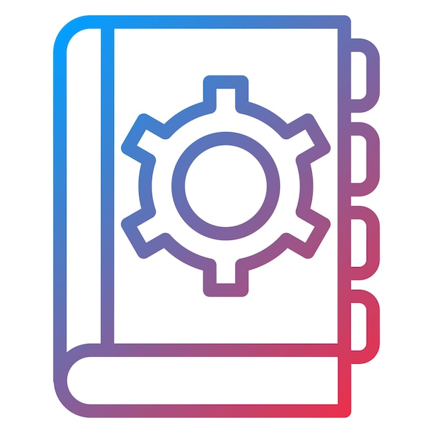 Diseño vectorial Estilo literario Estilo de icono