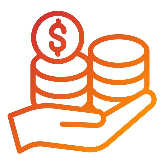 Diseño vectorial Estilo principal del icono
