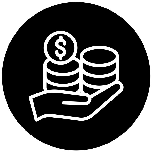 Diseño vectorial Estilo principal del icono