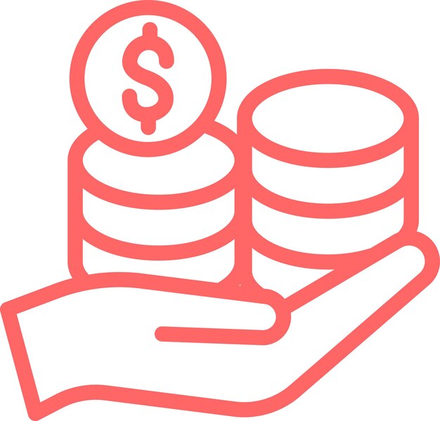 Diseño vectorial Estilo principal del icono
