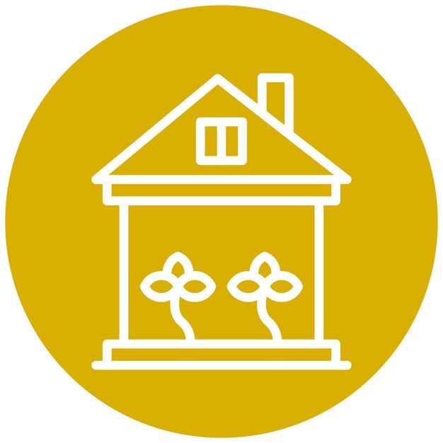 Diseño vectorial Estilo de vida sostenible Estilo de icono