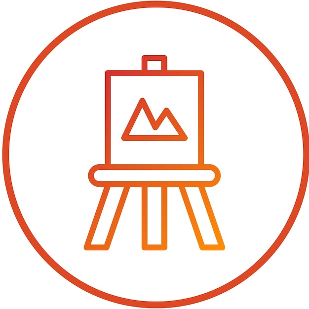 Diseño vectorial Estudio de arte Estilo de icono