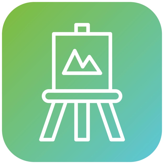 Diseño vectorial Estudio de arte Estilo de icono