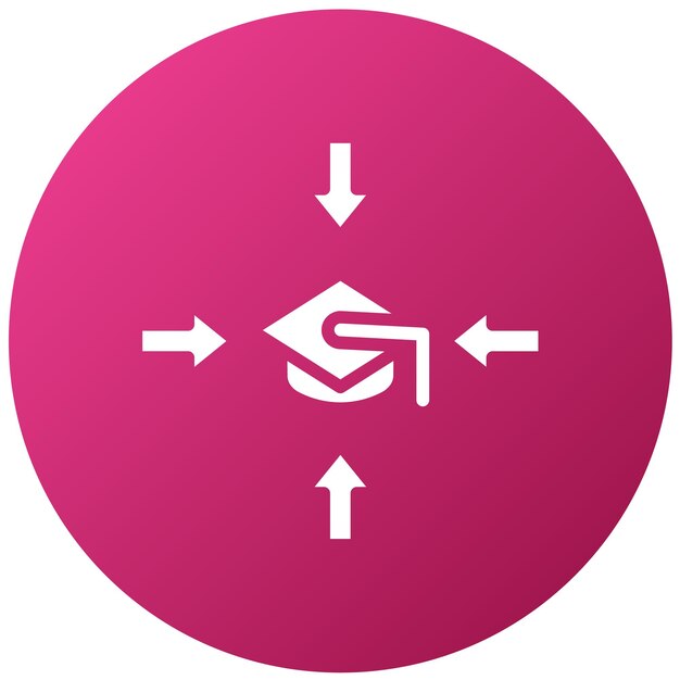 Diseño vectorial Estudio de enfoque Estilo de icono