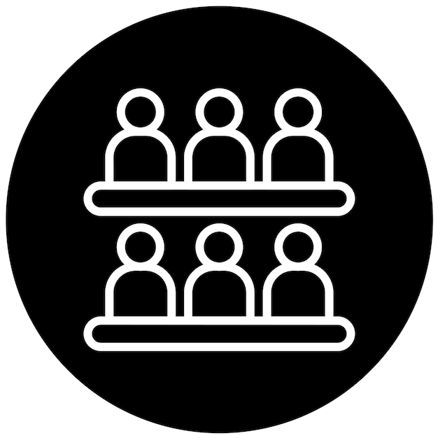 Diseño vectorial Estudio del estilo del icono de la clase