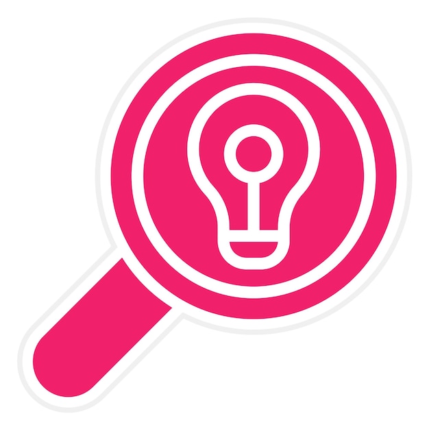Diseño vectorial Estudio Estilo de icono de descubrimiento