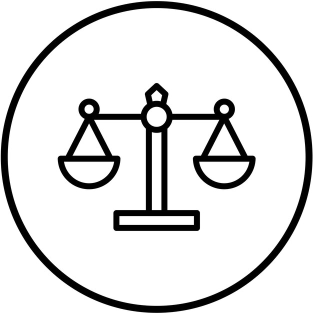 Diseño vectorial Ética Debate Estilo del icono
