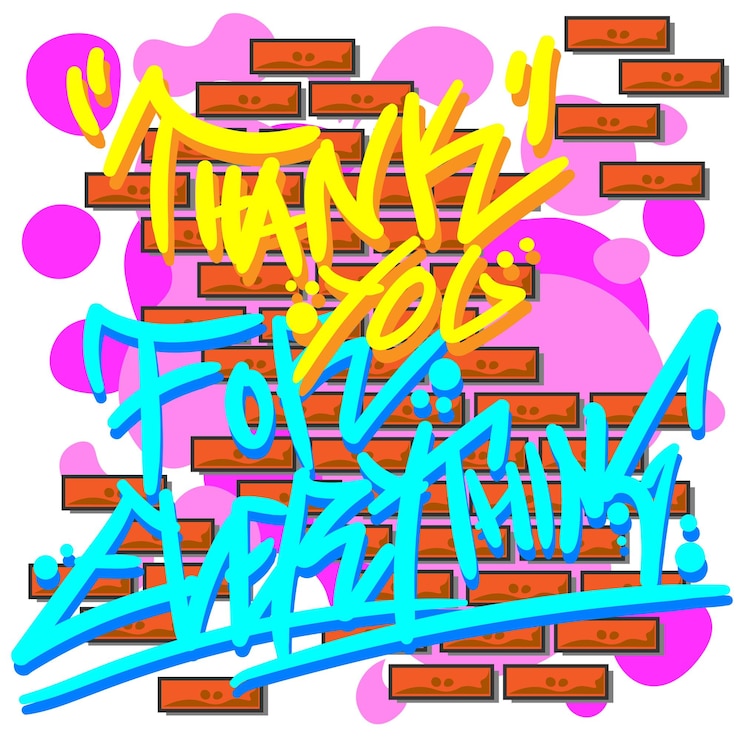 Vector diseño vectorial de etiquetas de graffiti de citas y críticos