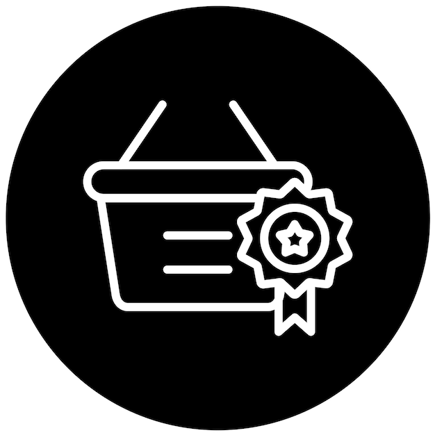 Diseño vectorial de la experiencia de compra Estilo de icono