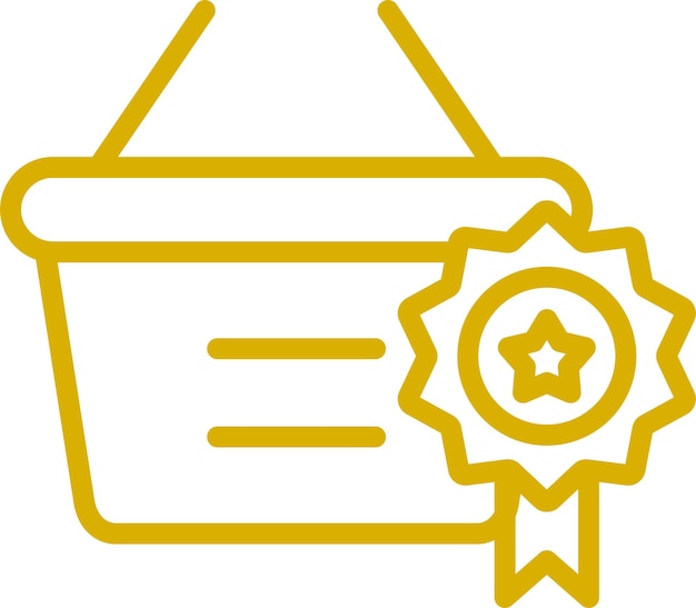 Diseño vectorial de la experiencia de compra Estilo de icono