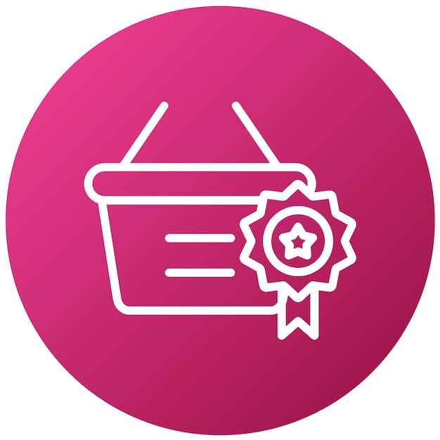Diseño vectorial de la experiencia de compra Estilo de icono