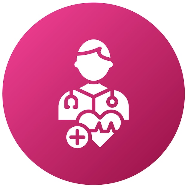 Diseño vectorial de la experiencia médica Estilo del icono