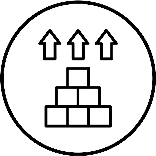 Diseño vectorial Exportación de artesanías personalizadas Estilo de icono