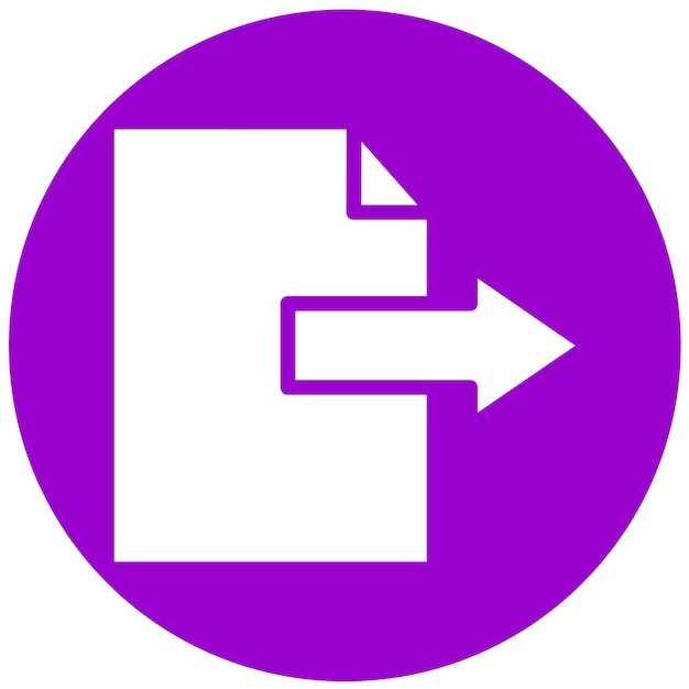 Diseño vectorial Exportación de estilo de icono de artesanía