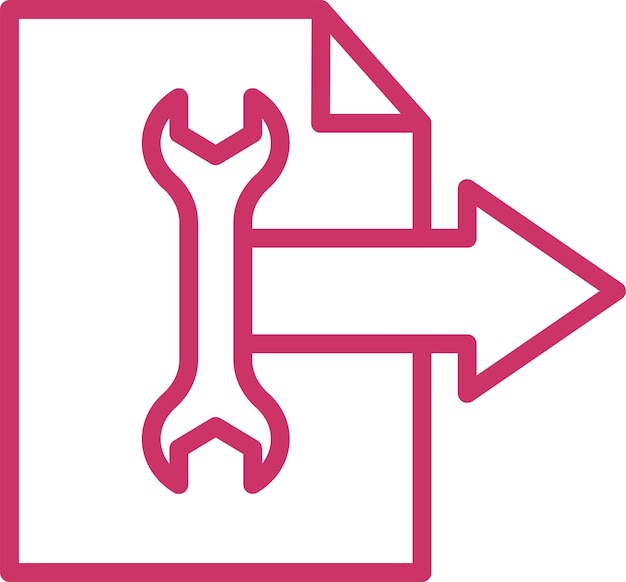 Diseño vectorial Exportación de estilo de icono de artesano