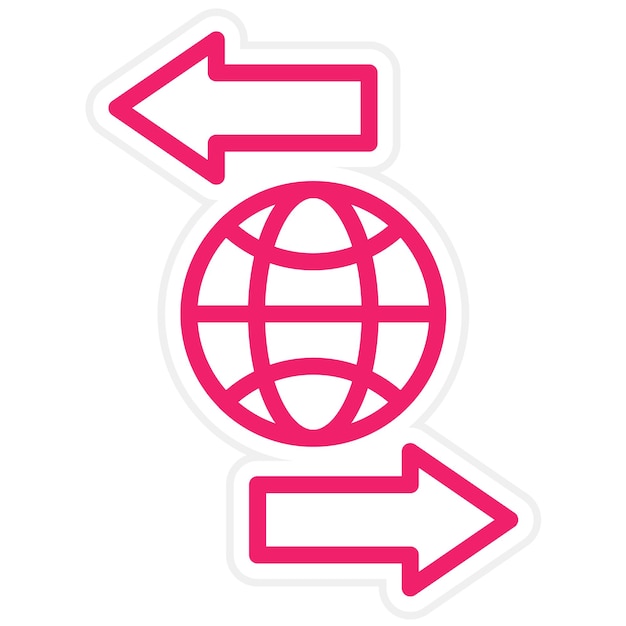 Diseño vectorial Exportación personalizada Pro Estilo de icono