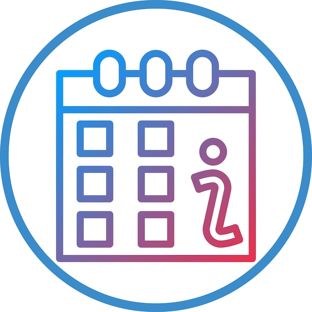 Diseño vectorial Fecha de caducidad Información Estilo del icono